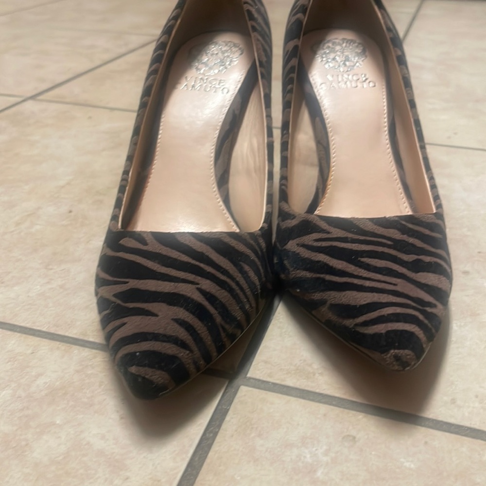 New, unworn designer 3.5” heels.  No box.